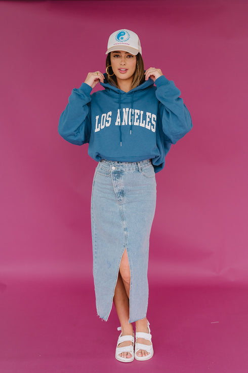 City Love Sweatshirt// Blue
